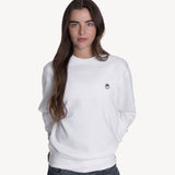 FDS Crew Sweatshirt in White