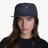 Time 5 Panel Hat in Navy