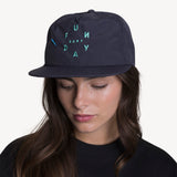 Time 5 Panel Hat in Navy