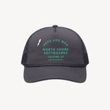 North Shore Foam Trucker in Charcoal
