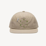 Time 5 Panel Hat in Khaki