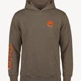 Fun Sun Inked Hoodie in Military Green
