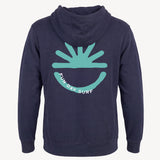 Fun Sun Inked Hoodie in Navy Blazer