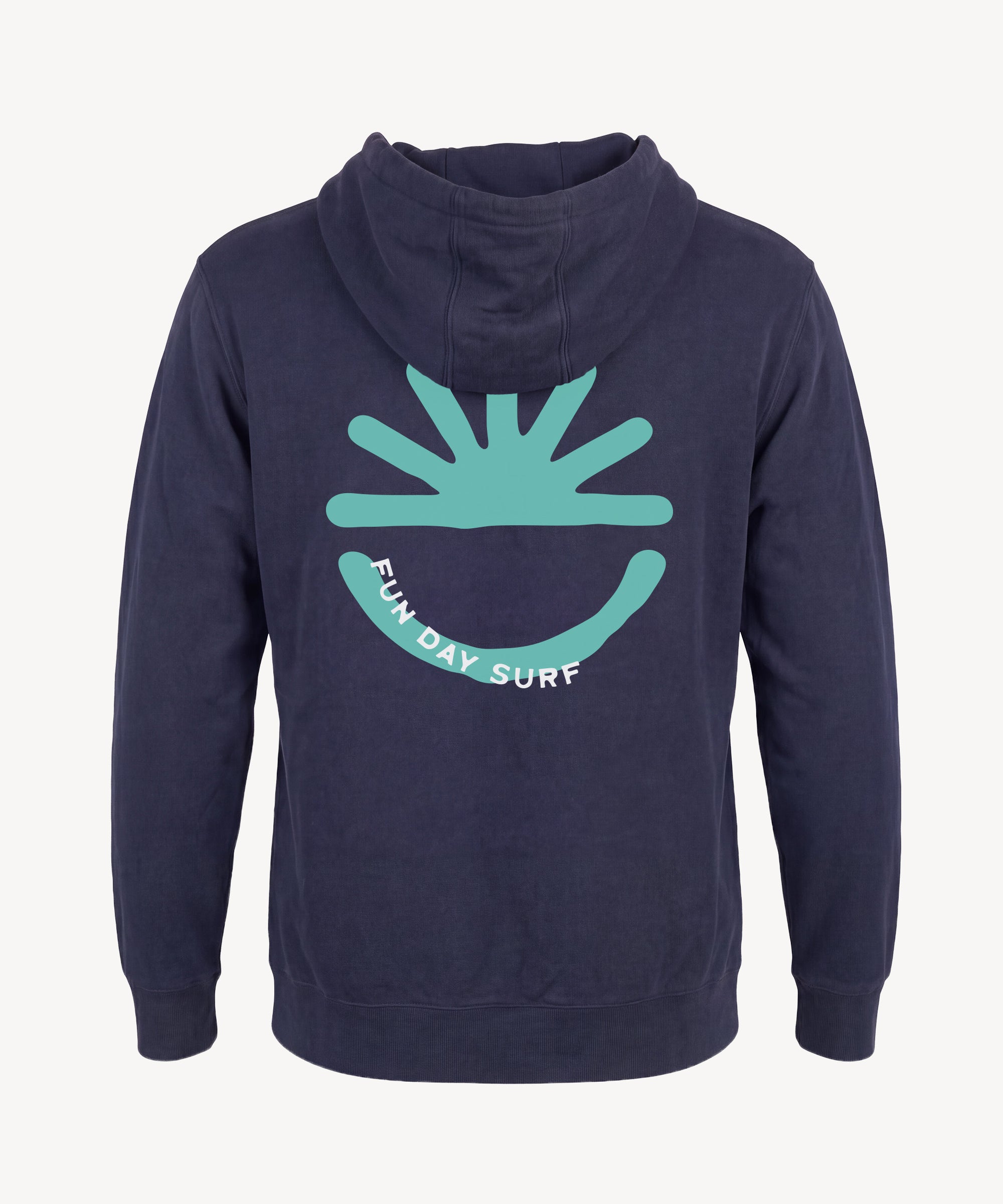 Fun Sun Inked Hoodie in Navy Blazer