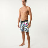 Model 01 Framework Boardshort in White