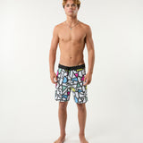 Model 01 Framework Boardshort in White
