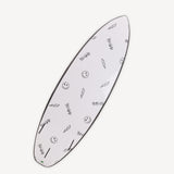Fun Day Surf 5'6 Da Fun Blade Hybrid surfboard, soft deck with fiberglass bottom, back view