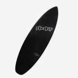 Fun Day Surf 5'6 Da Fun Blade Hybrid surfboard, soft deck with fiberglass bottom, front view