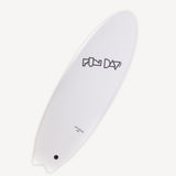 Fun Day Surf 5'6 Fun Missile soft top surfboard, front view