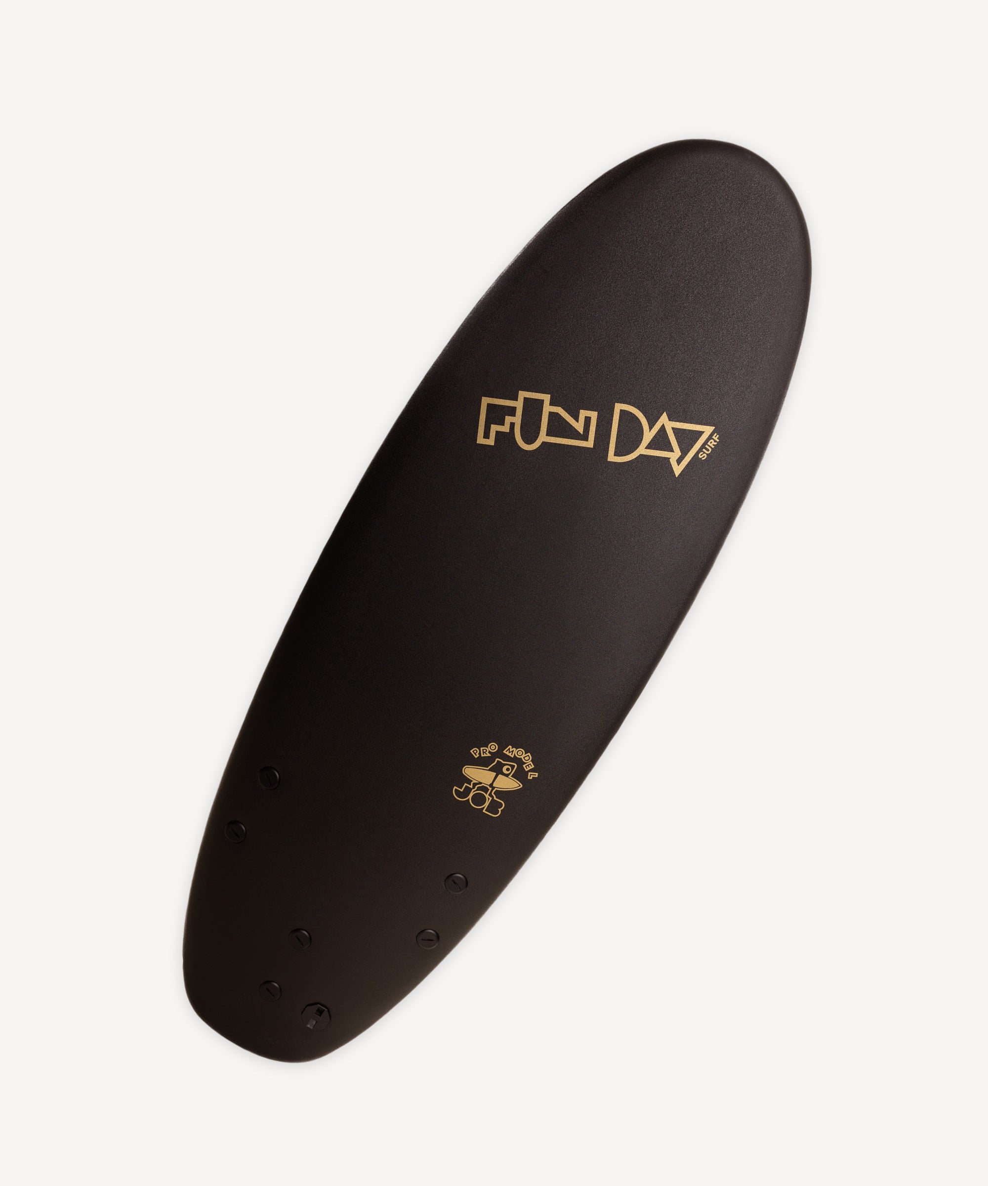 Fun Day Surf 4'11 Da Mini Blade JOB Pro soft top surfboard with Jamie O'Brien camo graphic, front view