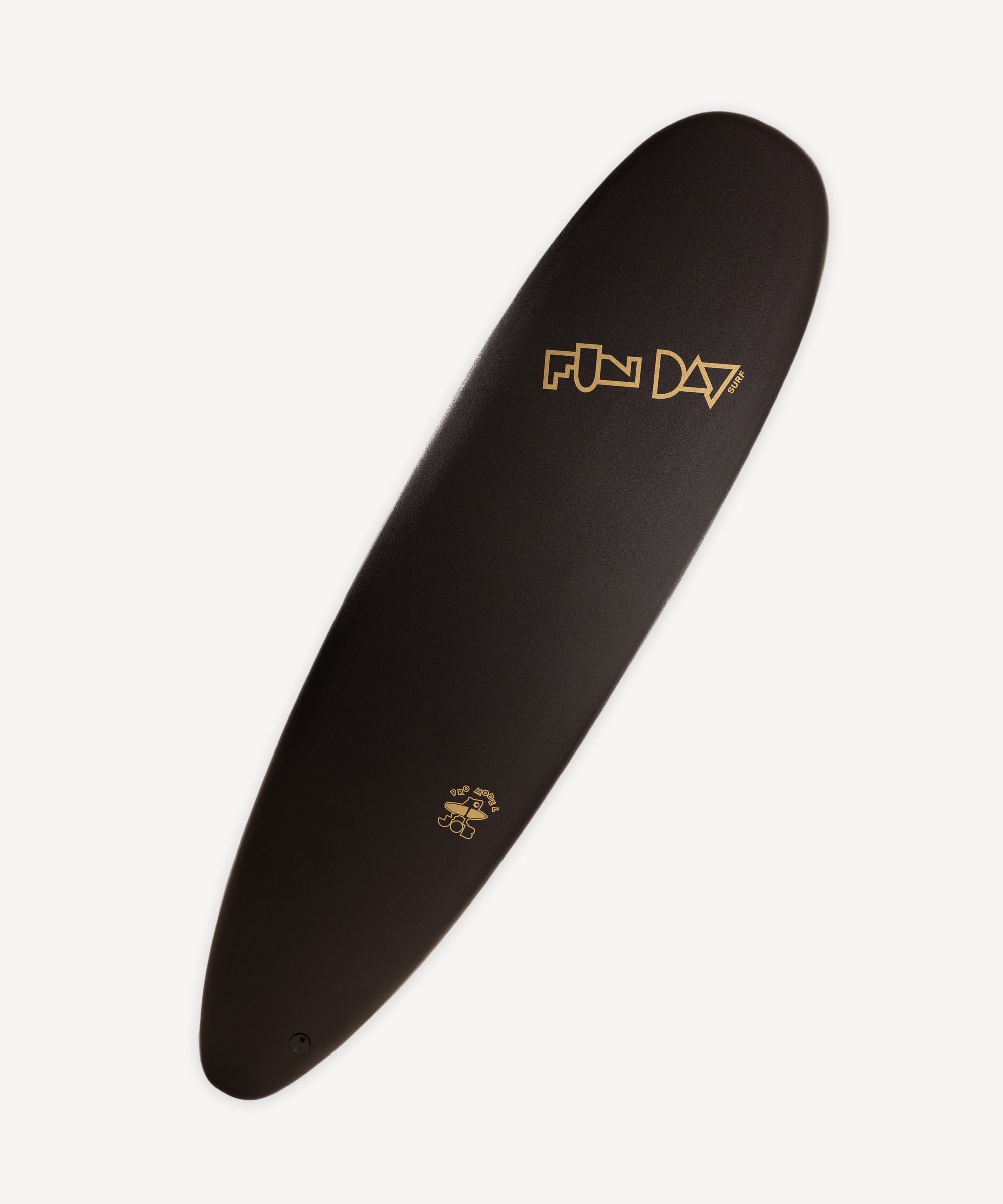 Fun Day Surf 7'0 Da Regulator JOB Pro soft top surfboard with Jamie O'Brien camo graphic, front view
