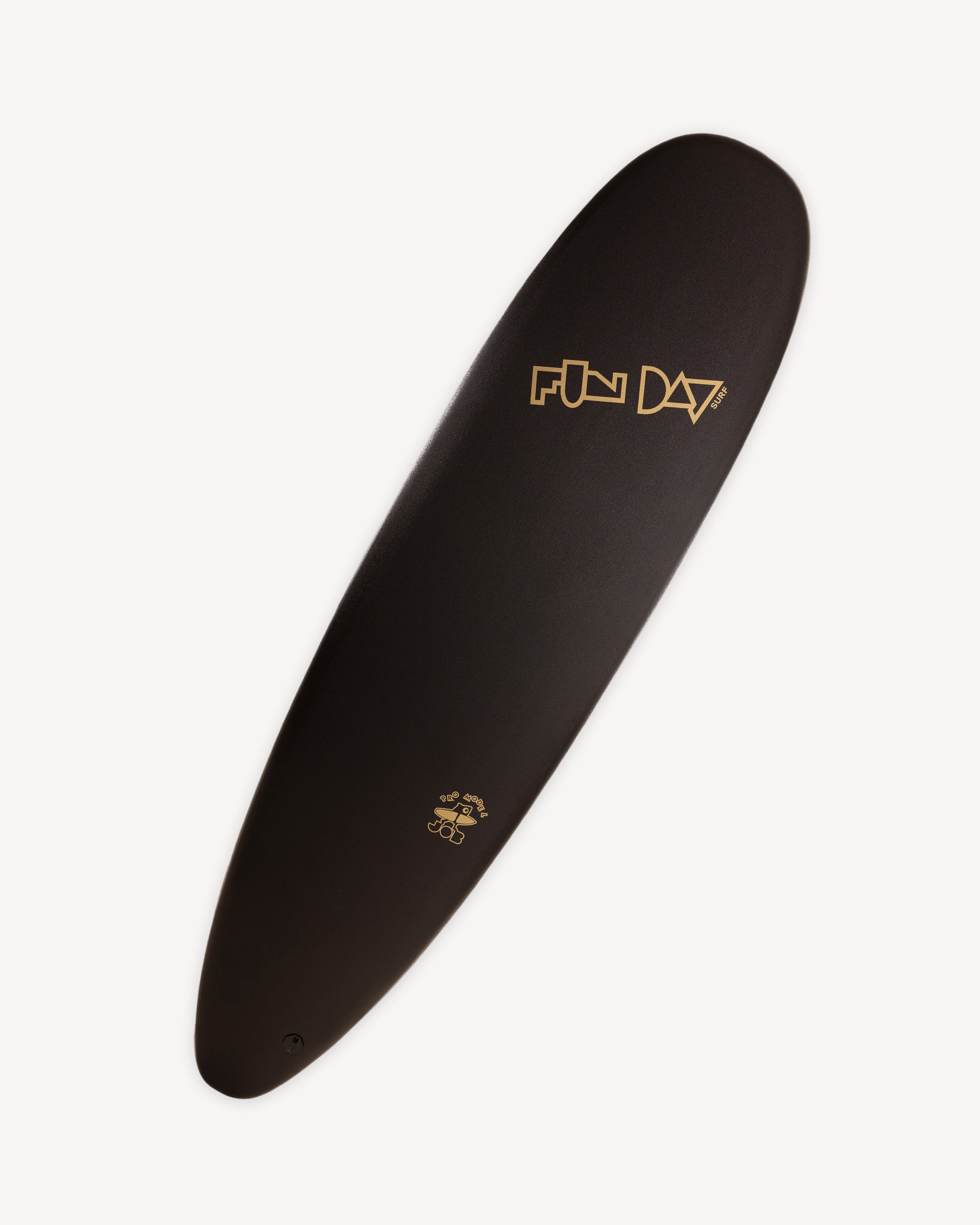 Fun Day Surf 7'0 Da Regulator JOB Pro soft top surfboard with Jamie O'Brien camo graphic, front view