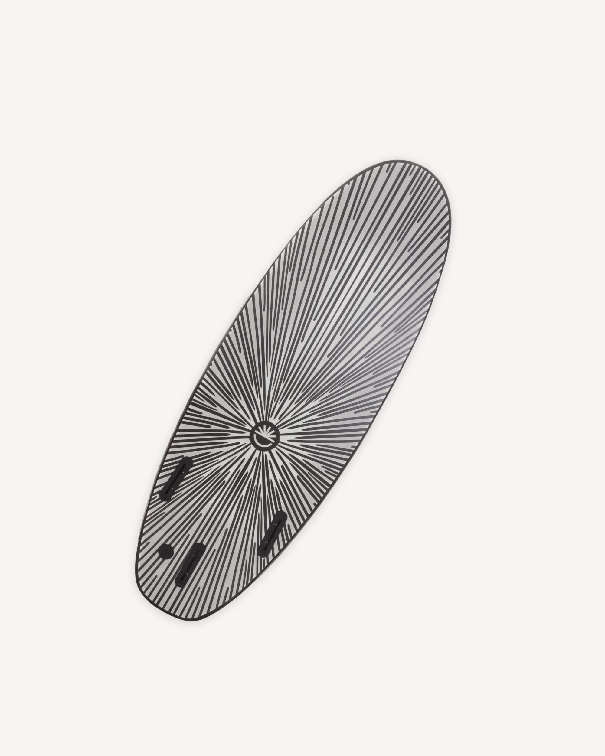 Fun Day Surf 4'11 Da Mini Blade soft top surfboard, back view