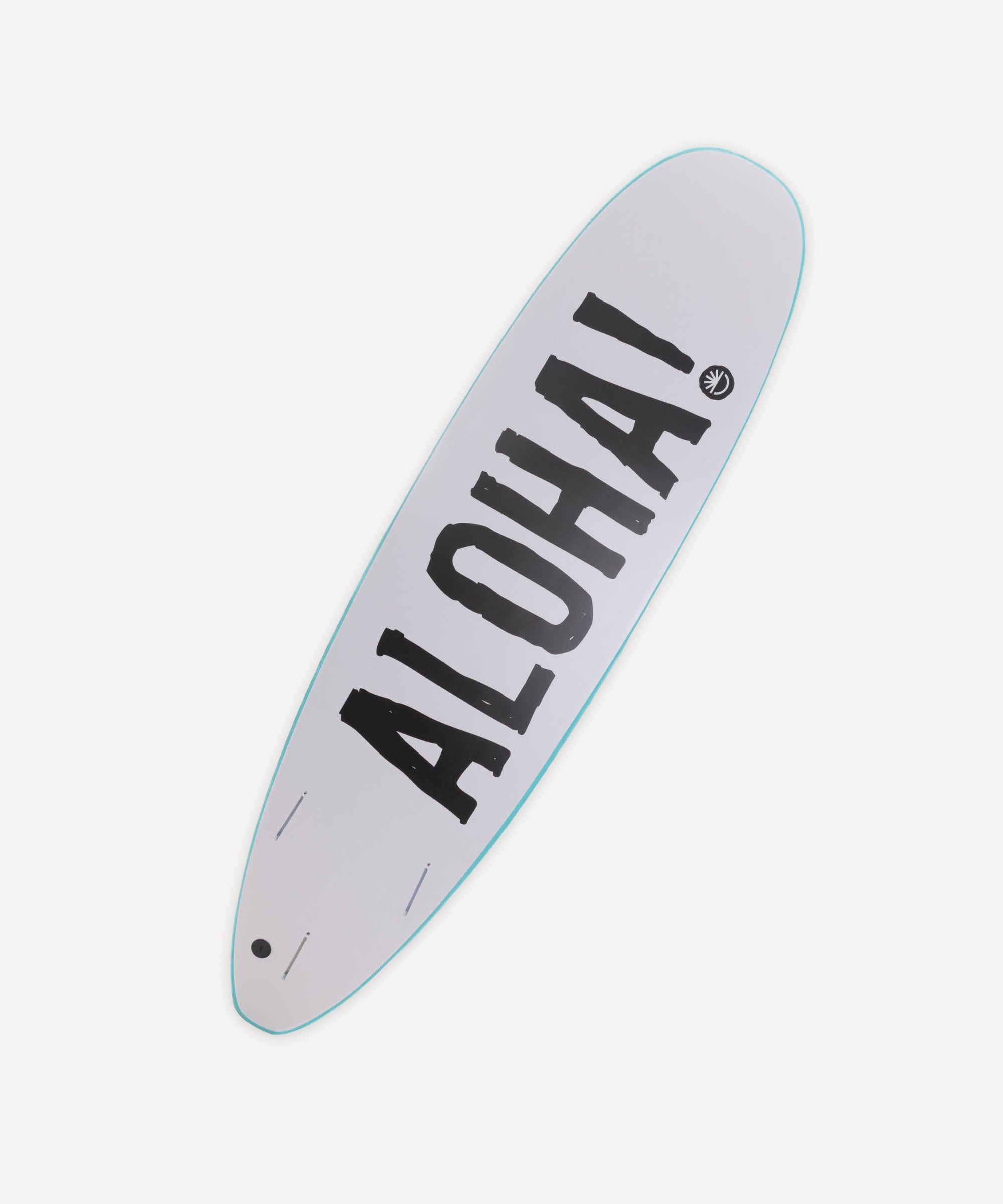 Fun Day Surf 7'0 Da Regulator soft top surfboard, back view