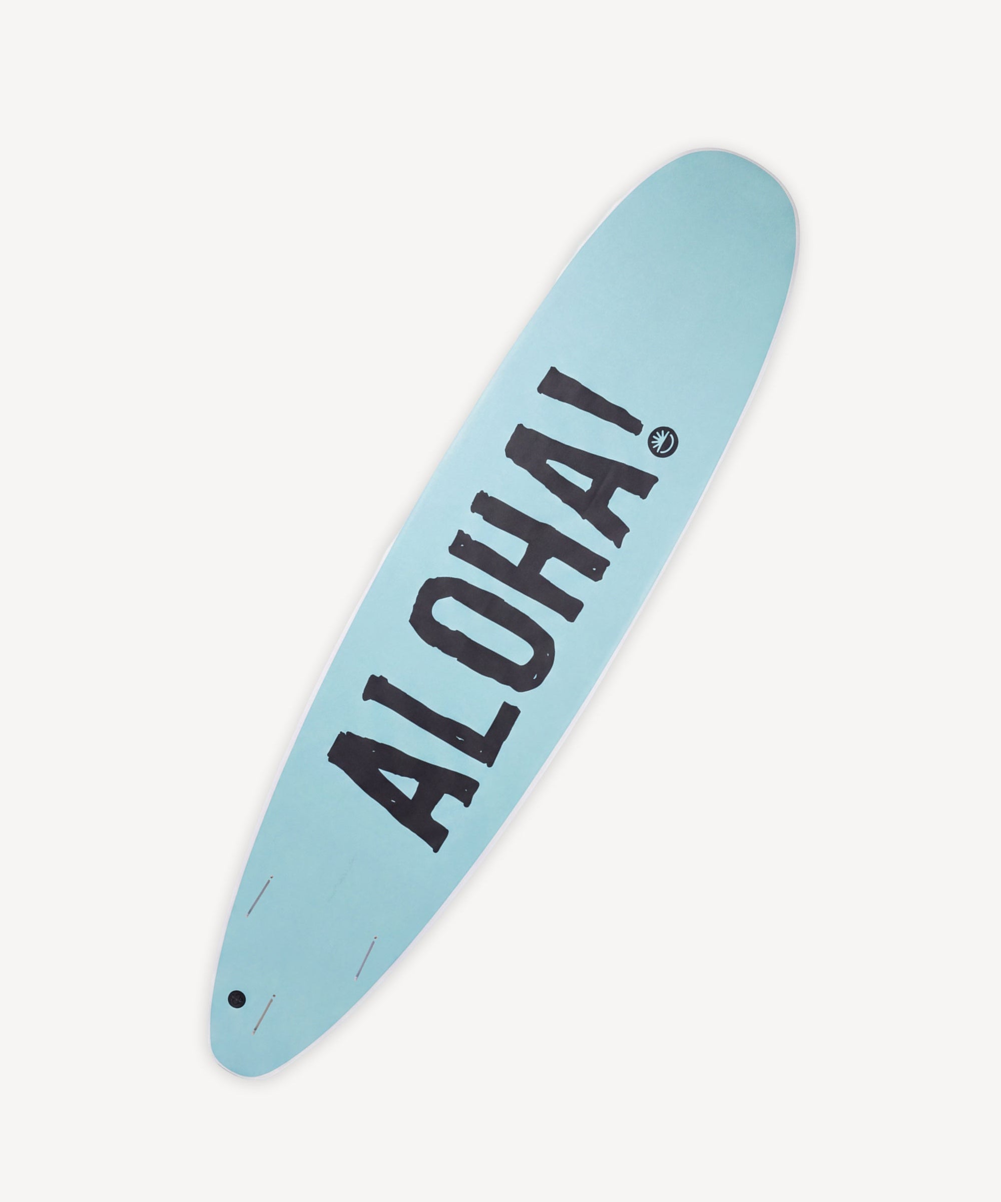 Fun Day Surf 9'0 Da Regulator soft top surfboard, back view
