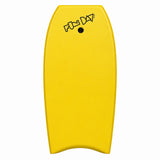 Fun Day Surf Yellow 38" Good Vibes Bodyboard - Front